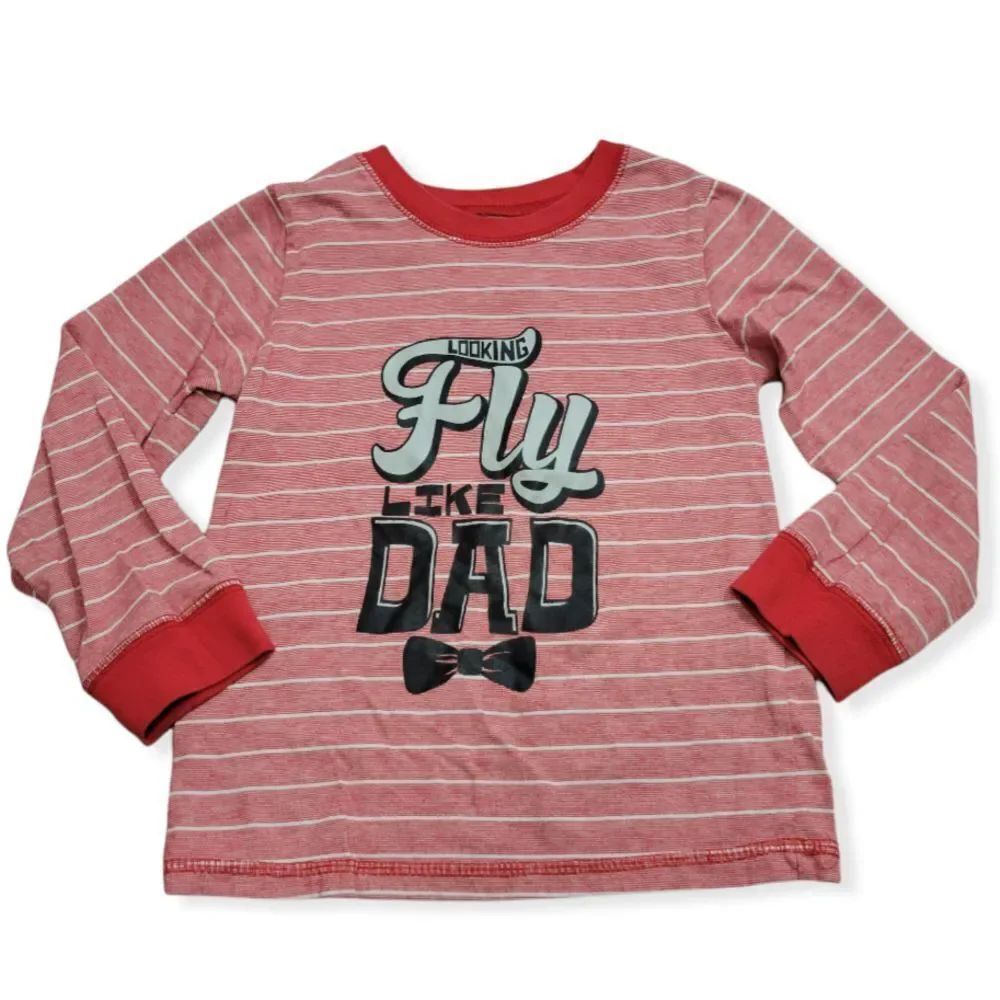 Wonderkids fly like Dad shirt 5T
